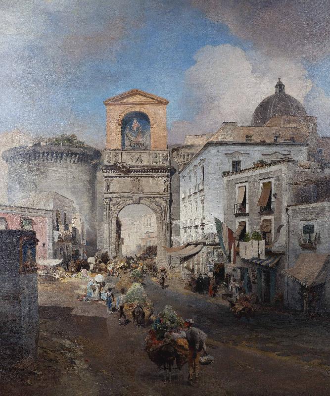 Oswald achenbach Going to market